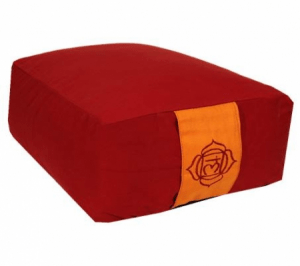 Coussin cakra de base disponible dans notre boutique le monde des stones à Charroux
