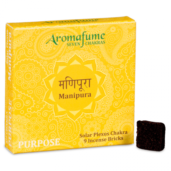 Aromafume chakra 3 disponible dans notre boutique le monde des stones à charroux