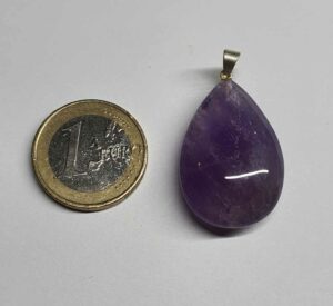 Améthyste pendentif goutte