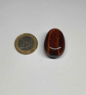 Œil de taureau cabochon percé disponible dans notre boutique Le Monde des Stones à Charroux