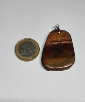 Oeil de boeuf pendentif plaque plate