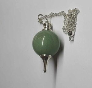Aventurine verte pendule boule