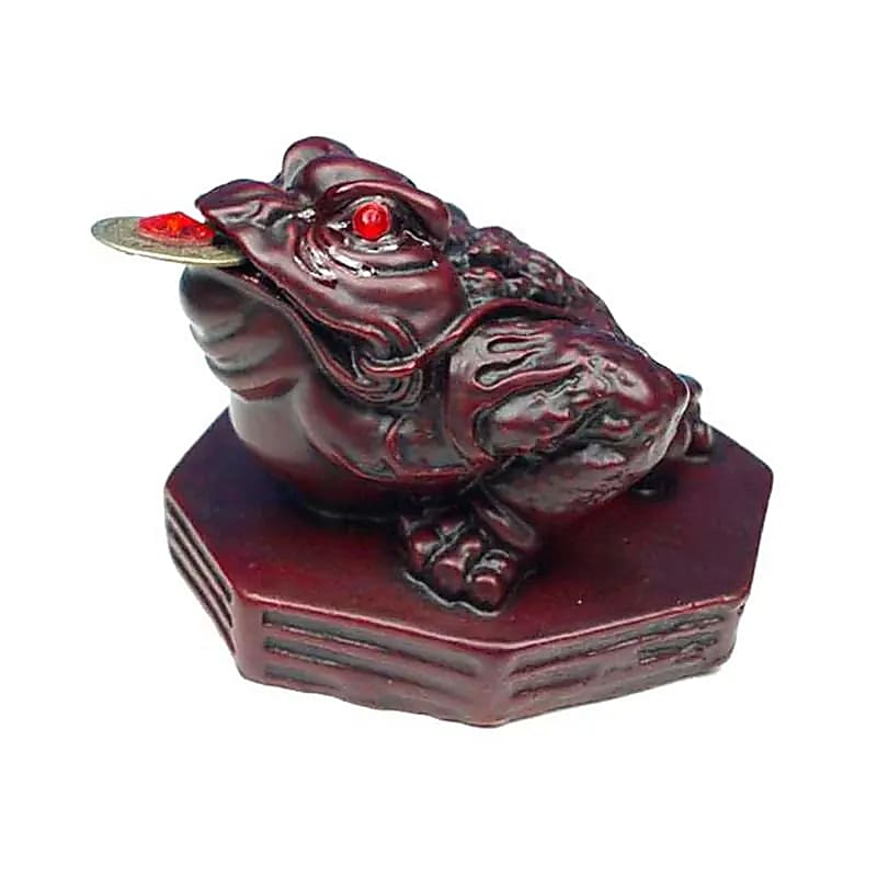 Grenouille Feng Shui disponible dans notre boutique Le Monde des Stones à Charroux
