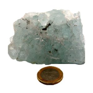 Pierre brute Aigue-marine disponible dans notre boutique le monde des stones à Charroux