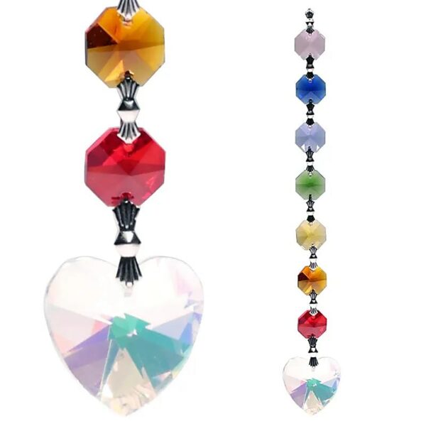 capteur de solail coeur disponible dans notre boutique Le Monde des Stones à Charroux