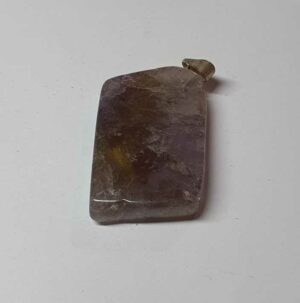 Super seven pendentif pierre plate