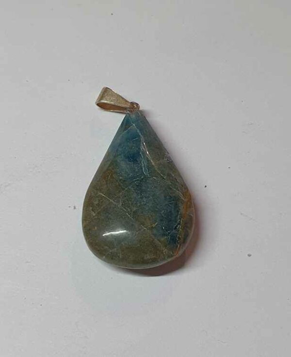 Apatite pendentif goutte