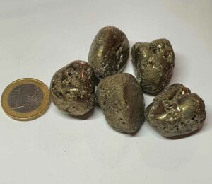 Pyrite pierres roulées