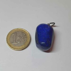 Lapis-lazuli pendentif pierre roulée